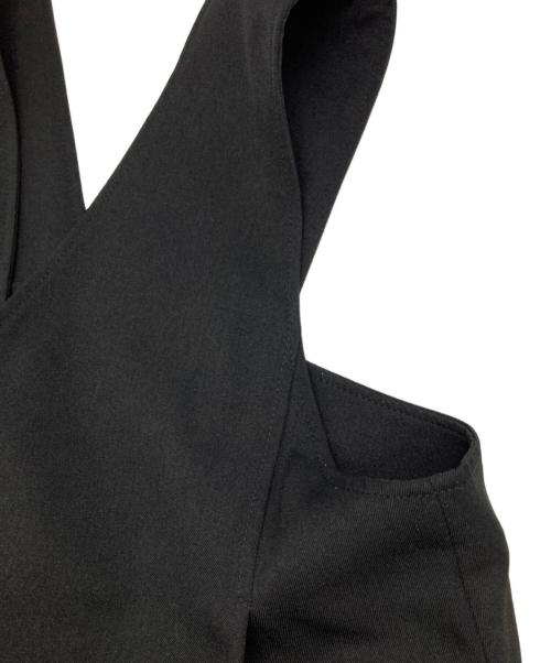 JOURNAL STANDARD relume（ジャーナルスタンダード レリューム）JOURNAL STANDARD relume (ジャーナルスタンダード レリューム) ウォッシャブルウーリッシュジャンパースカート ブラック サイズ:Freeの古着・服飾アイテム