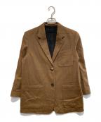 FOX BROTHERS×MARGARET HOWELLフォックスブラザーズ×マーガレットハウエル）の古着「フランネルジャケット」｜ブラウン