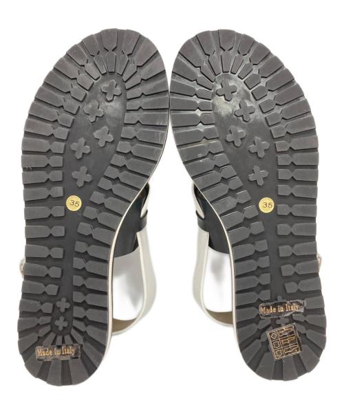 SARTORE（サルトル）SARTORE (サルトル) レザーストラップサンダル ブラック サイズ:35の古着・服飾アイテム