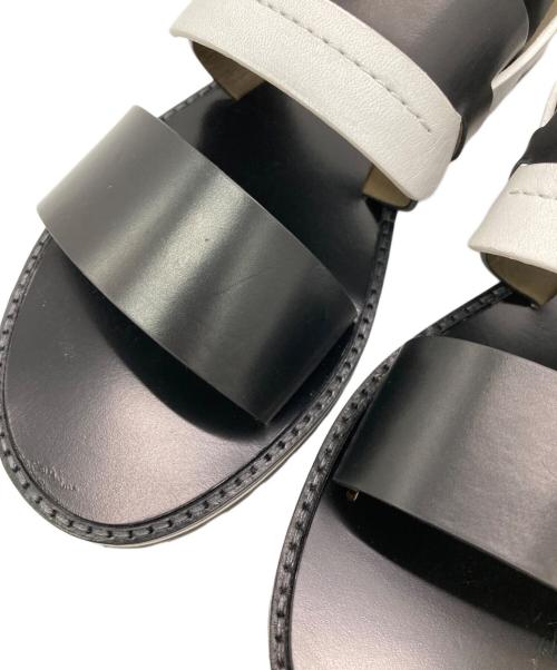 SARTORE（サルトル）SARTORE (サルトル) レザーストラップサンダル ブラック サイズ:35の古着・服飾アイテム