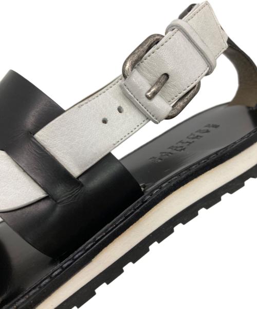 SARTORE（サルトル）SARTORE (サルトル) レザーストラップサンダル ブラック サイズ:35の古着・服飾アイテム