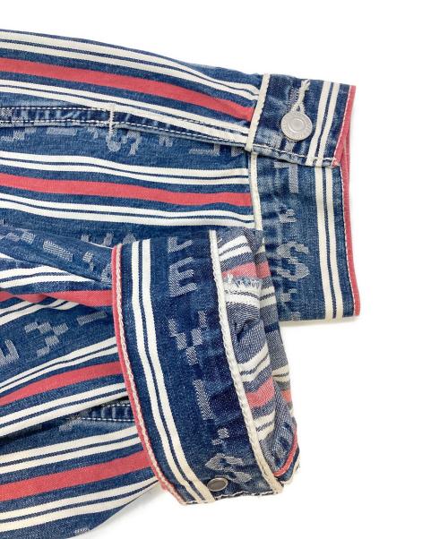 LEVI'S PReMIUM（リーバイス プレミアム）LEVI'S PReMIUM (リーバイスプレミアム) エンデーカバロステーションジャケット ネイビー×レッド サイズ:XLの古着・服飾アイテム