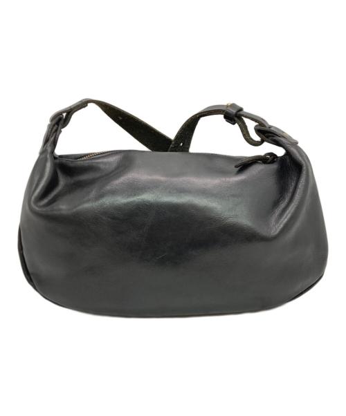 SLOW（スロウ）SLOW (スロウ) レザーショルダーバッグ ブラック サイズ:下記参照　の古着・服飾アイテム