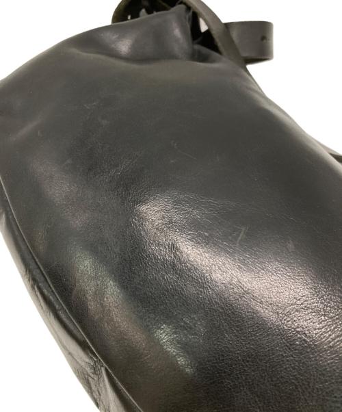 SLOW（スロウ）SLOW (スロウ) レザーショルダーバッグ ブラック サイズ:下記参照　の古着・服飾アイテム