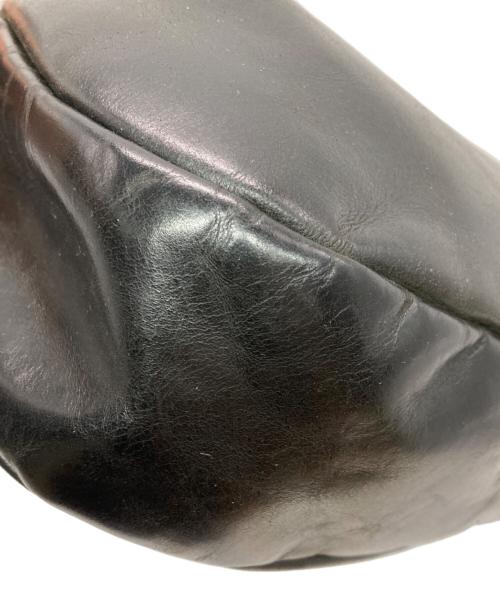 SLOW（スロウ）SLOW (スロウ) レザーショルダーバッグ ブラック サイズ:下記参照　の古着・服飾アイテム