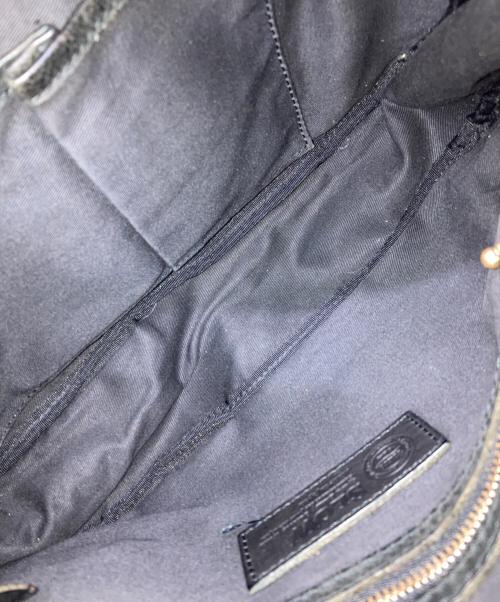 SLOW（スロウ）SLOW (スロウ) レザーショルダーバッグ ブラック サイズ:下記参照　の古着・服飾アイテム