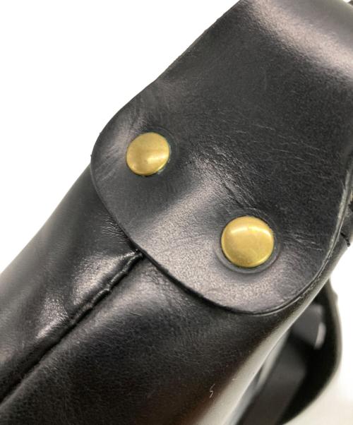 SLOW（スロウ）SLOW (スロウ) herbie latch shoulder bag ブラックの古着・服飾アイテム