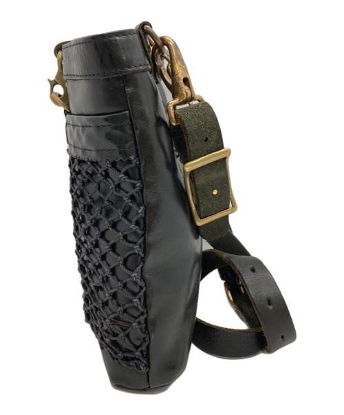 SLOW（スロウ）SLOW (スロウ) レザーショルダーバッグ ブラック サイズ:下記参照　の古着・服飾アイテム