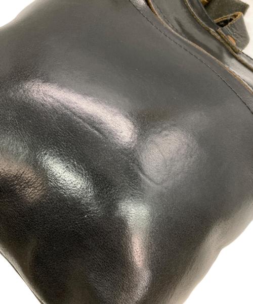 SLOW（スロウ）SLOW (スロウ) レザーショルダーバッグ ブラック サイズ:下記参照　の古着・服飾アイテム
