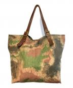 SLOWスロウ）の古着「デットストックミリタリーテントクロス トートバッグ」｜カーキ