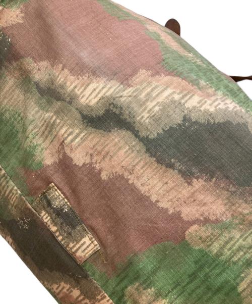 SLOW（スロウ）SLOW (スロウ) デットストックミリタリーテントクロス トートバッグ カーキの古着・服飾アイテム