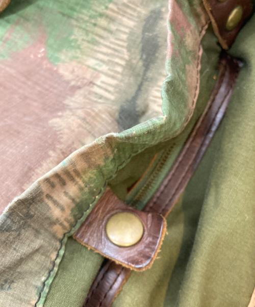 SLOW（スロウ）SLOW (スロウ) デットストックミリタリーテントクロス トートバッグ カーキの古着・服飾アイテム