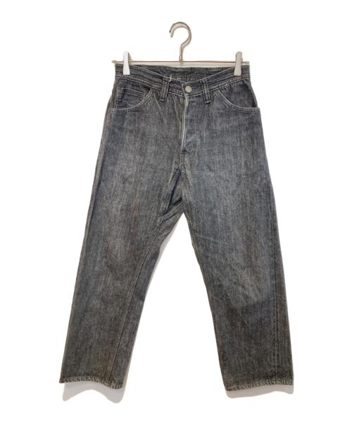 SASSAFRAS（ササフラス）SASSAFRAS (ササフラス) デニムパンツ ブラック サイズ:Sの古着・服飾アイテム