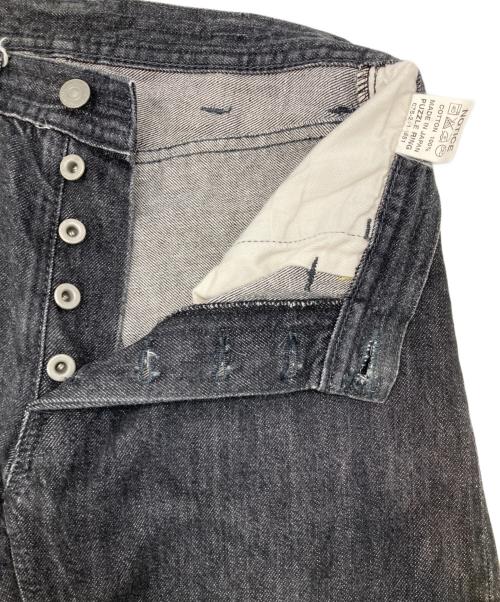 SASSAFRAS（ササフラス）SASSAFRAS (ササフラス) デニムパンツ ブラック サイズ:Sの古着・服飾アイテム