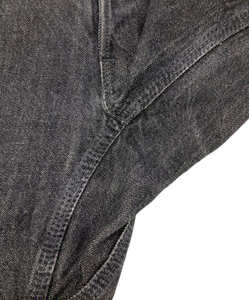 SASSAFRAS（ササフラス）SASSAFRAS (ササフラス) デニムパンツ ブラック サイズ:Sの古着・服飾アイテム