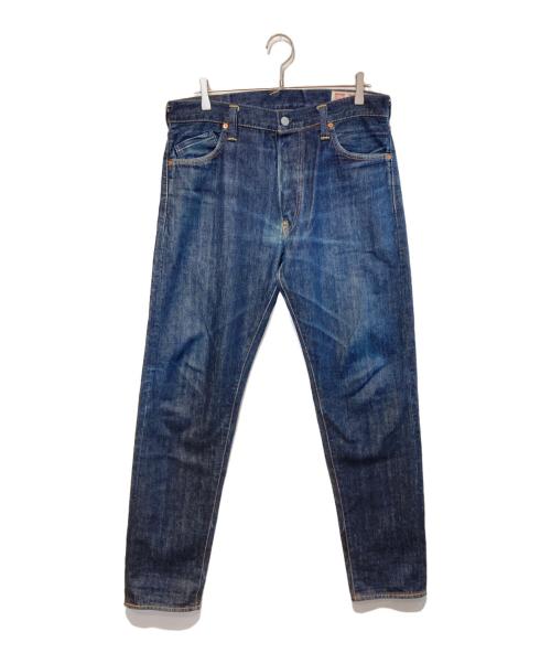 EVISU（エヴィス）EVISU (エビス) セルビッチデニムパンツ インディゴ サイズ:88.5cm (W35)の古着・服飾アイテム