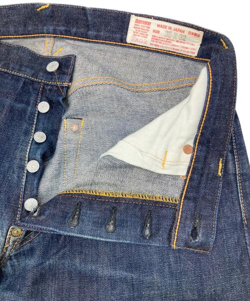 EVISU（エヴィス）EVISU (エビス) セルビッチデニムパンツ インディゴ サイズ:88.5cm (W35)の古着・服飾アイテム