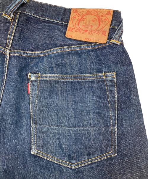 EVISU（エヴィス）EVISU (エビス) セルビッチデニムパンツ インディゴ サイズ:88.5cm (W35)の古着・服飾アイテム