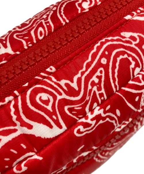 SUPREME（シュプリーム）SUPREME (シュプリーム) ショルダーバッグ レッド×ホワイト サイズ:下記参照　の古着・服飾アイテム