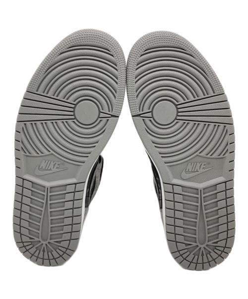 NIKE（ナイキ）NIKE (ナイキ) AIR JORDAN 1 RETRO HIGH OG ブラック×グレー サイズ:US8.5の古着・服飾アイテム