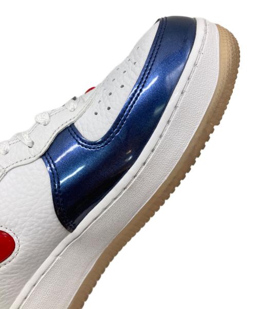 NIKE（ナイキ）NIKE (ナイキ) Air Force 1 Mid QS ホワイト×ネイビー サイズ:US9の古着・服飾アイテム