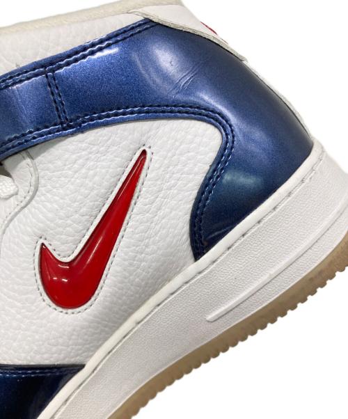 NIKE（ナイキ）NIKE (ナイキ) Air Force 1 Mid QS ホワイト×ネイビー サイズ:US9の古着・服飾アイテム