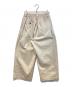 MAISON SPECIAL (メゾンスペシャル) ベンタイルギャバ2インタックワイドパンツ ベージュ：6000円