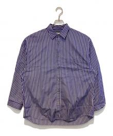 MAISON SPECIAL（メゾンスペシャル）の古着「トーマスメイソン プライムオーバーシャツ」｜ネイビー