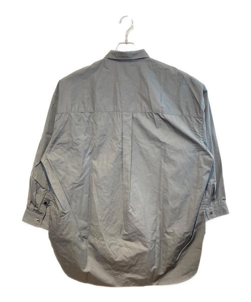 MAISON SPECIAL（メゾンスペシャル）MAISON SPECIAL (メゾンスペシャル) プライムオーバーレギュラーシャツ グレーの古着・服飾アイテム