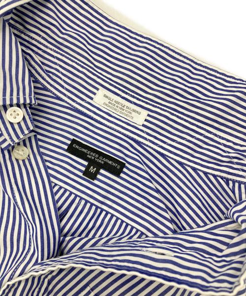 Engineered Garments（エンジニアドガーメンツ）Engineered Garments (エンジニアド ガーメンツ) ストライプシャツ ホワイトブルー サイズ:Ｍの古着・服飾アイテム