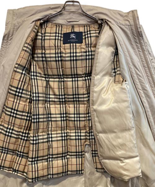 BURBERRY LONDON（バーバリーロンドン）BURBERRY LONDON (バーバリーロンドン) ダウンライナー付 ハイネックコート ベージュ サイズ:Lの古着・服飾アイテム