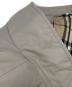中古・古着 BURBERRY LONDON (バーバリーロンドン) ダウンライナー付 ハイネックコート ベージュ サイズ:L：10000円