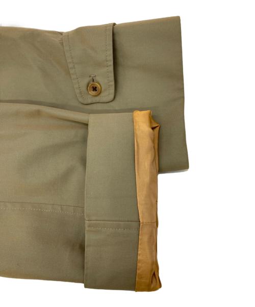 Aquascutum（アクアスキュータム）Aquascutum (アクアスキュータム) 玉虫ステンカラーコート ベージュ サイズ:不明の古着・服飾アイテム