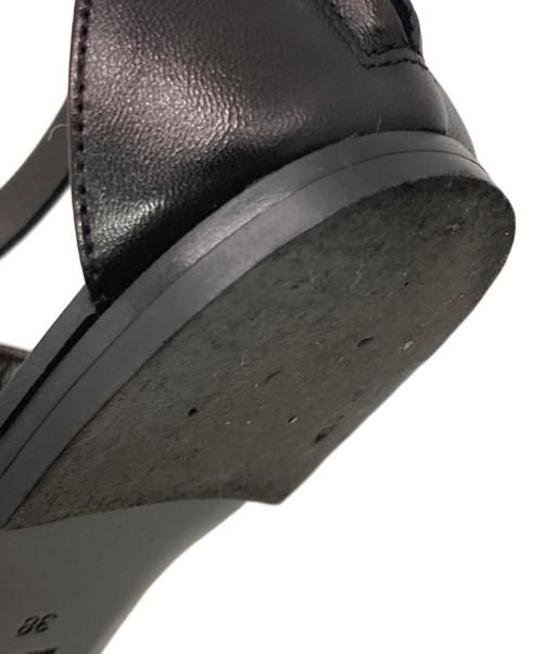 VICINI（ヴィッチーニ）VICINI (ヴィッチーニ) DEUXIEME CLASSE (ドゥーズィエム クラス) ストラップサンダル ブラック サイズ:38（24cm相当）の古着・服飾アイテム