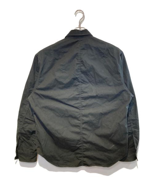 JOHN LAWRENCE SULLIVAN（ジョン ローレンス サリバン）JOHN LAWRENCE SULLIVAN (ジョン ローレンス サリバン) ボンバーシャツ ブラック サイズ:Ｍの古着・服飾アイテム