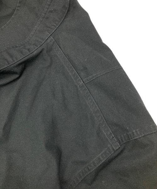 JOHN LAWRENCE SULLIVAN（ジョン ローレンス サリバン）JOHN LAWRENCE SULLIVAN (ジョン ローレンス サリバン) ボンバーシャツ ブラック サイズ:Ｍの古着・服飾アイテム