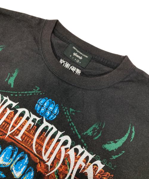 glamb（グラム）glamb (グラム) 呪術廻戦 (ジュジュツカイセン) スクナロングスリーブTシャツ ブラック サイズ:3の古着・服飾アイテム