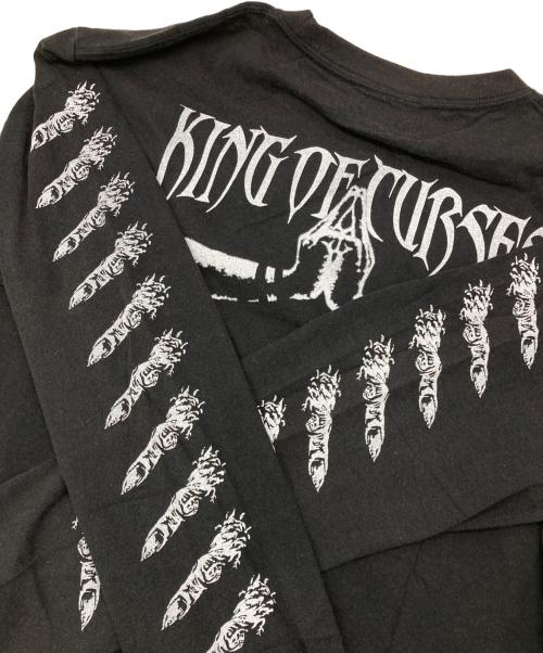 glamb（グラム）glamb (グラム) 呪術廻戦 (ジュジュツカイセン) スクナロングスリーブTシャツ ブラック サイズ:3の古着・服飾アイテム