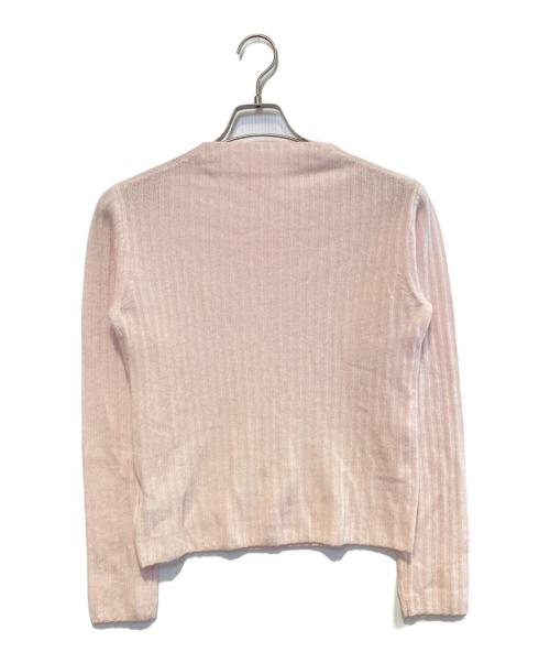C.S.G（シーエスジー）C.S.G (シーエスジー) カシミヤニット ピンク サイズ:Freeの古着・服飾アイテム