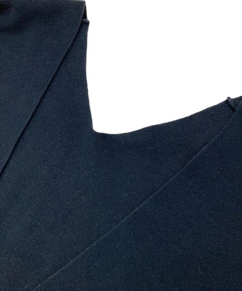 Curensology（カレンソロジー）Curensology (カレンソロジー) コットンカシミヤVネックスウェット ネイビー サイズ:Freeの古着・服飾アイテム