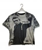 STEVE MCQUEEN BULLITTブリット）の古着「［古着］オールオーバープリントTシャツ」｜グレー