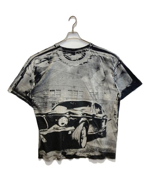 STEVE MCQUEEN BULLITT（ブリット）STEVE MCQUEEN BULLITT (ブリット) ［古着］オールオーバープリントTシャツ グレー サイズ:XXLの古着・服飾アイテム