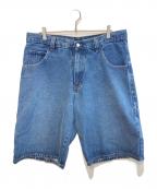 PHAT FARMファットファーム）の古着「［古着］デニムハーフパンツ」｜インディゴ