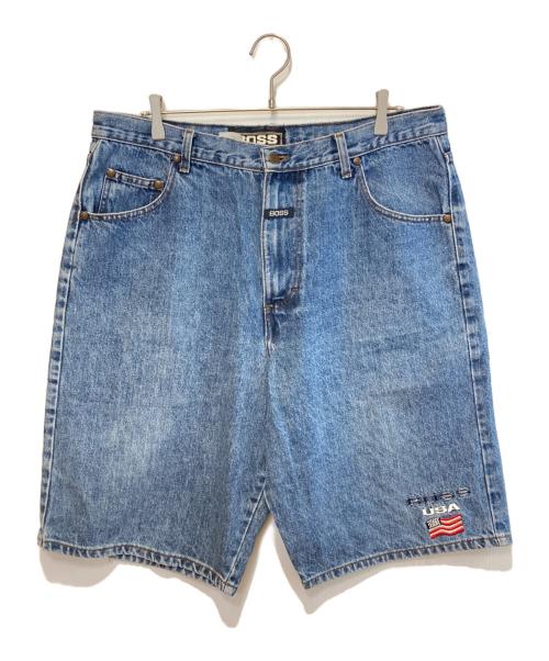 BOSS（ボス）BOSS (ボス) ［古着］デニムハーフパンツ インディゴ サイズ:96cm (W38)の古着・服飾アイテム