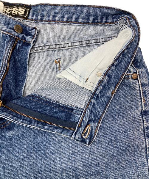 BOSS（ボス）BOSS (ボス) ［古着］デニムハーフパンツ インディゴ サイズ:96cm (W38)の古着・服飾アイテム