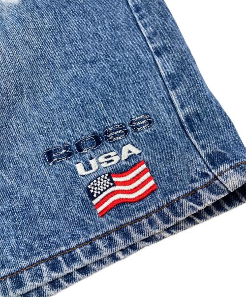 BOSS（ボス）BOSS (ボス) ［古着］デニムハーフパンツ インディゴ サイズ:96cm (W38)の古着・服飾アイテム