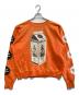 SAINT MICHAEL（セントマイケル）の古着「MILK PACK CREWNECK SWEAT」｜オレンジ