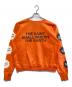 SAINT MICHAEL (セントマイケル) Denim Tears (デニムティアーズ) MILK PACK CREWNECK SWEAT オレンジ サイズ:L：27000円