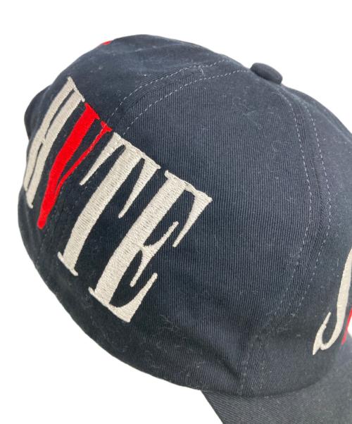 SAINT MICHAEL（セントマイケル）SAINT MICHAEL (セントマイケル) VLONE (ヴィーロン) ロゴ刺繍6パネルキャップ ブラック サイズ:下記参照　の古着・服飾アイテム