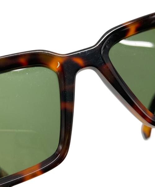 OFFWHITE（オフホワイト）OFFWHITE (オフホワイト) スクエアフレームサングラス ブラウン サイズ:53□21-145の古着・服飾アイテム